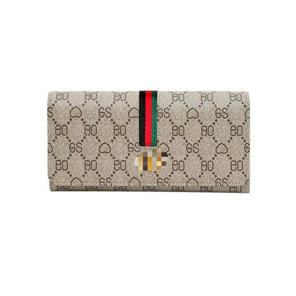 Long Wallet for Women 2024 New Fashion Simple Foldableing Multi-Functional Hand Wallet Card Holder Two-In-One Wallet