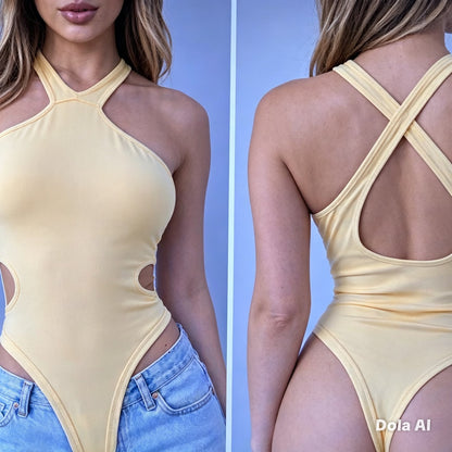 BODY DEPORTIVO 816 AMARILLO