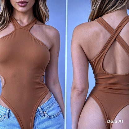 BODY DEPORTIVO 816 MARRON